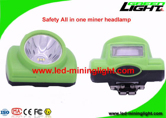 Super heller wieder aufladbarer LED-Scheinwerfer 6.8Ah 13000 Lux Safety For Mining Tunneling