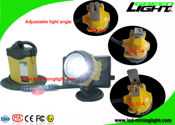 25000 Lux Waterproof Safety Coal Led-Bergmann-Kopfleuchte mit Kabel-Blitzlicht