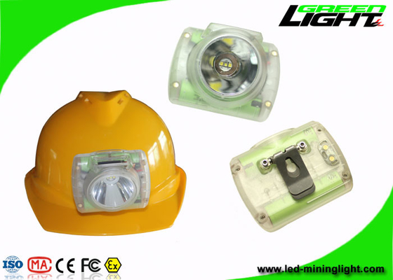 15000 Schirm Lux Mining Cap Lights-PC-ABS Material-OLED mit transparentem Körper