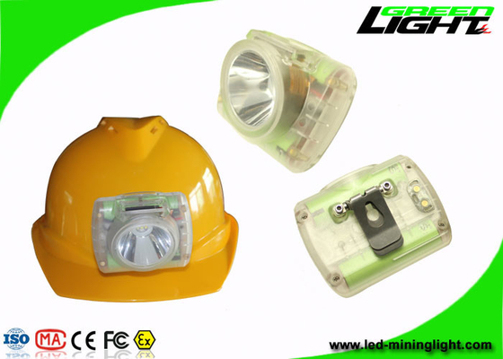 15000 Schirm Lux Mining Cap Lights-PC-ABS Material-OLED mit transparentem Körper