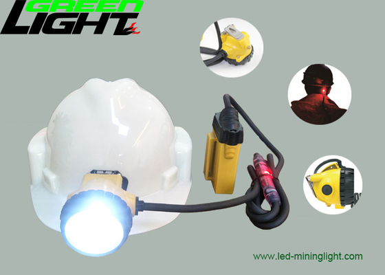 25000lux LED Kapazität des Bergbau-helle hohen Strahln-10.4Ah mit Kabel-Blinklicht