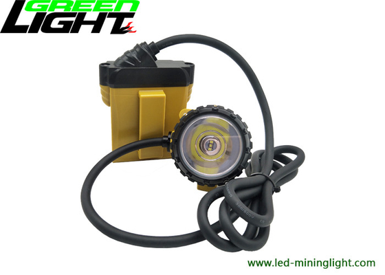 25000 beleuchtende Aluminiumschale Lux Corded Miners Cap Lamps 10.4Ah mit perfekter heller Stelle wasserdichtes IP68