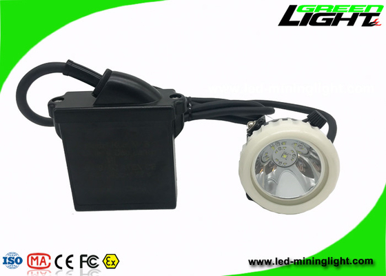 ABS LED Bergbau-Kappen-Lichter IP68 6.6Ah Li - Helligkeit Ion Batterys 10000lux