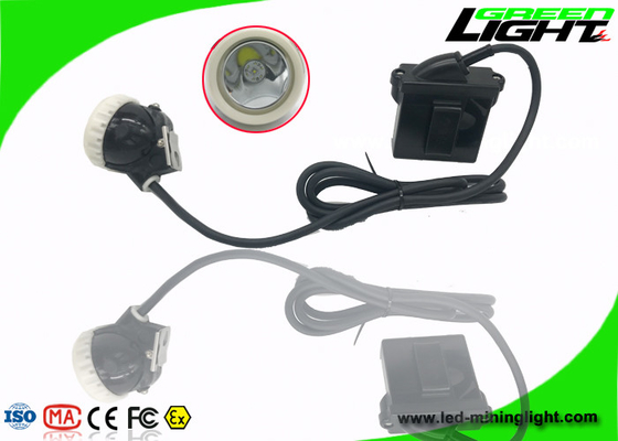 ABS LED Bergbau-Kappen-Lichter IP68 6.6Ah Li - Helligkeit Ion Batterys 10000lux