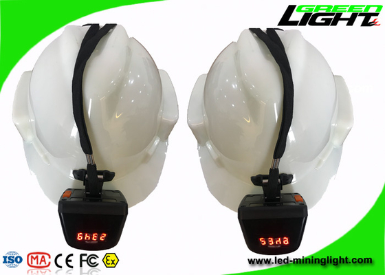 Zyklen CER Zustimmung der Sicherheits-IP68 LED Bergbaudes licht-8000lux der Helligkeits-5.7Ah der Batterie-1000