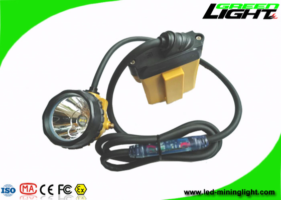 Blinklicht führte die geschnürte Grubenlampe verkabeln Untertagekohlenkopfleuchten 25000lux