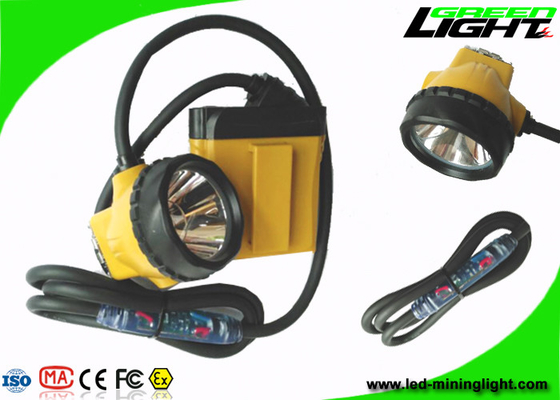 Blinklicht führte die geschnürte Grubenlampe verkabeln Untertagekohlenkopfleuchten 25000lux