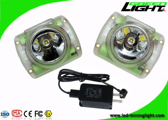Kleiner wieder aufladbarer LED-Bergbau-Licht PC materielle 13000lux 14-16hours Arbeitszeit
