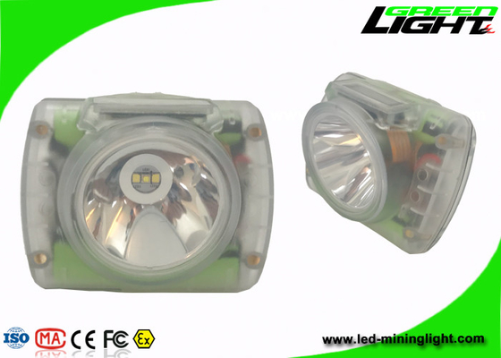 Sicherheitshelm-Licht IP68 13000lux PC Material USBs Aufladungsmit OLED-Schirm
