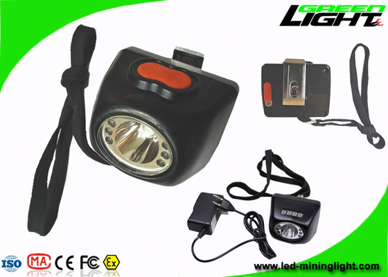 Zyklen CER Zustimmung der Sicherheits-IP68 LED Bergbaudes licht-8000lux der Helligkeits-5.7Ah der Batterie-1000