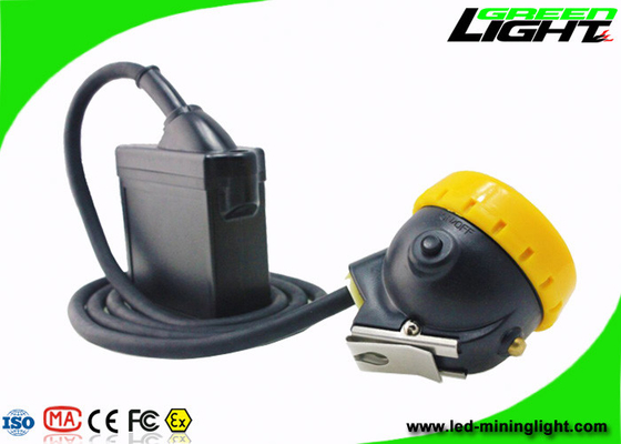 Sicherheits-Bergmann-Kopfleuchte 7.8Ah Li - Ion Battery 10000 Lux High Beam Corded Type