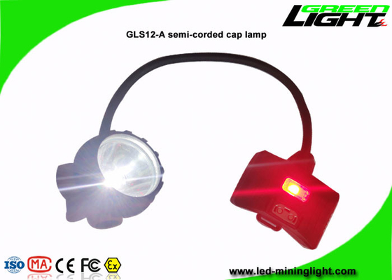 Beleuchtet Aufladungsbergbau-Kappe USBs 15000 geschnürter Lux Brightness Waterproof Semi -