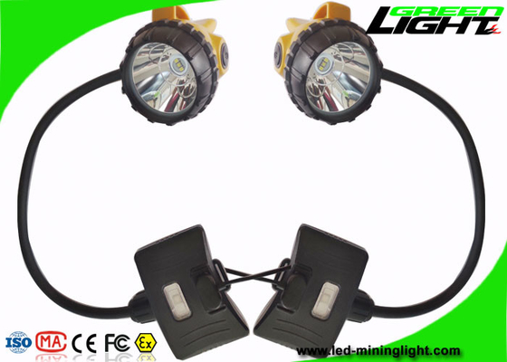 Beleuchtet Aufladungsbergbau-Kappe USBs 15000 geschnürter Lux Brightness Waterproof Semi -