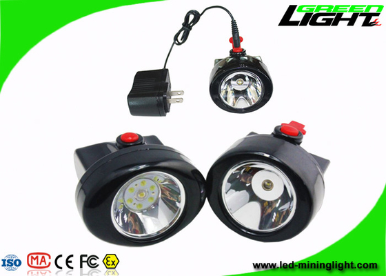 Schwarze Farbimprägniern kohlenkappen-Lichter IP67 2.8Ah wieder aufladbares Li - Ion Battery