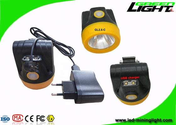 kohlengrube-Licht 1.1W 10000 Lux Led Mining Cap Lamp magnetisches aufladendes Portuntertage
