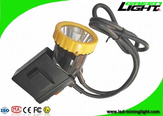 LED-Bergbau-Kappe beleuchtet 50000lux die Helligkeit IP67, die für die Jagd des Scheinwerfers wieder aufladbar ist