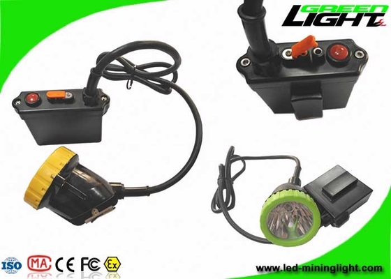 50000lux Bergbau-Kappen-Lichter der Helligkeits-benutzen wieder aufladbare LED für die Jagd des Scheinwerfers Li-Ion11.2ah batterie