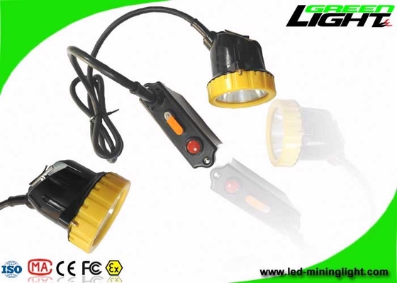 50000lux Bergbau-Kappen-Lichter der Helligkeits-benutzen wieder aufladbare LED für die Jagd des Scheinwerfers Li-Ion11.2ah batterie