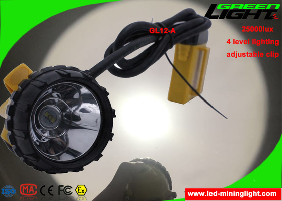 Ultra heller LED-Bergbau-Scheinwerfer 10.4Ah IP68 mit Warnung der geringen Energie des Kabel-PAS