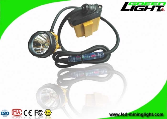 Batterie-Bergbau-Schutzhelm 10.4Ah Samsung beleuchtet 25000lux Helligkeit 348lum