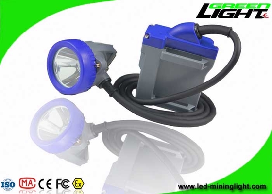Untertagesicherheits-Bergbau-Kappe beleuchtet 10000lux wieder aufladbares 6.6Ah Lithium Ion Battery