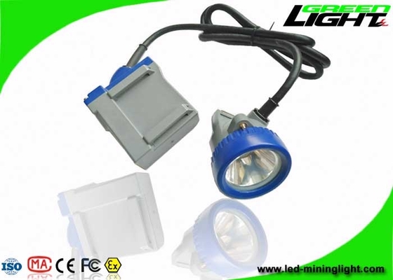 Untertagesicherheits-Bergbau-Kappe beleuchtet 10000lux wieder aufladbares 6.6Ah Lithium Ion Battery