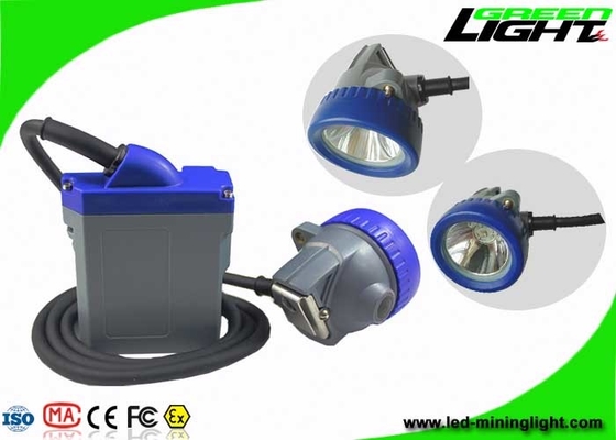 Untertagesicherheits-Bergbau-Kappe beleuchtet 10000lux wieder aufladbares 6.6Ah Lithium Ion Battery