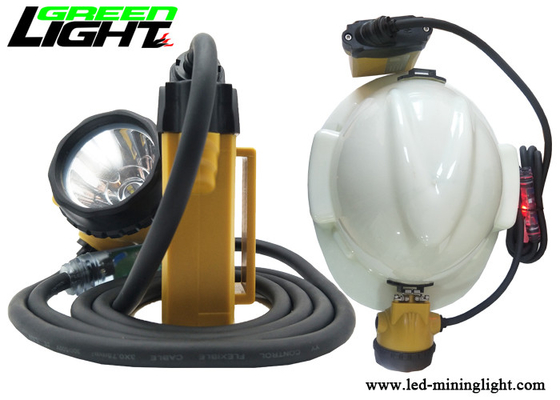 Beleuchtender Schalen-wieder aufladbarer Bergmann-Aluminiumscheinwerfer 25000lux IP68 CREE Light Source