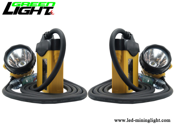 Beleuchtender Schalen-wieder aufladbarer Bergmann-Aluminiumscheinwerfer 25000lux IP68 CREE Light Source