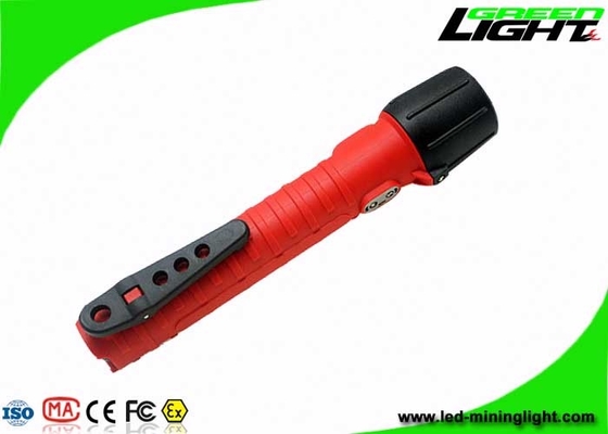 Gummischalter-explosionssichere Fackel 25000Lux IP68 imprägniern Batterie-Zyklen 1200