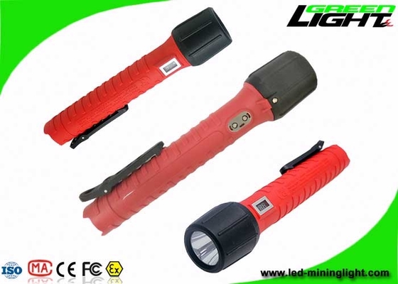 Gummischalter-explosionssichere Fackel 25000Lux IP68 imprägniern Batterie-Zyklen 1200