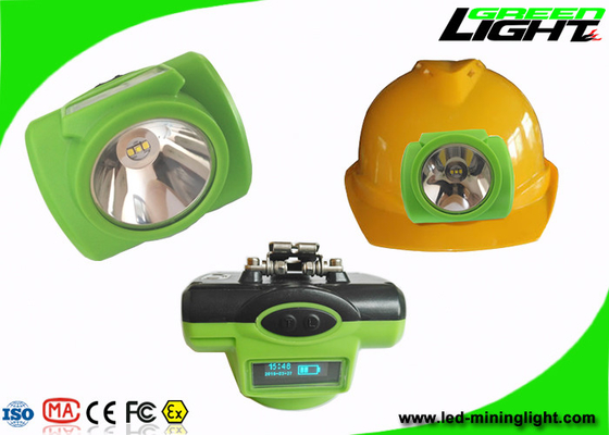 Untertage-Schirm PC-ABS materielle Unterstützungs-USB Aufladung LED Bergbaulicht-OLED