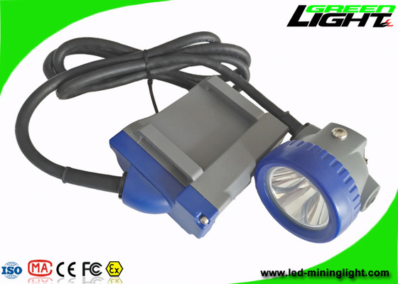 Explosionssichere LED-Bergbau-Kopfleuchte mit 6.6Ah wieder aufladbares Li - Ion Battery