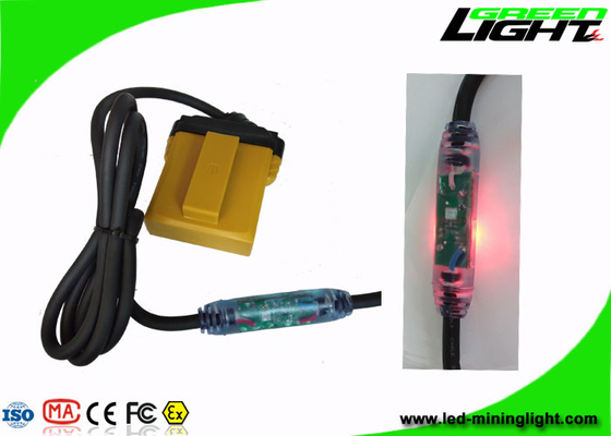 Bergbaukappe 10.4Ah IP68 beleuchtet 25000 Lux Minig Corded Cable With Warnung der geringen Energie