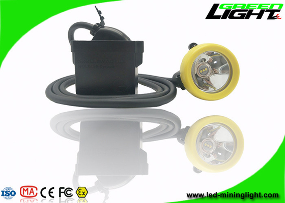 wieder aufladbares geführtes Schutzhelm-Licht 7.8Ah Li - Ion Battery IP68 450mA 216lum 10000lux