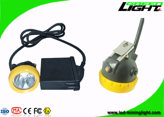 Helle IP68 10000lux 6.6Ah Batterie Cree Sources LED Bergbau-mit Silikon-Knopf