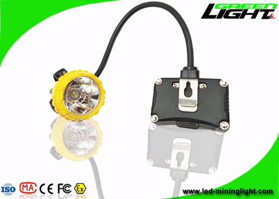 Explosive Bergbauantikappe beleuchtet 15000 Lux IP68 mit Batterie 6.8Ah Panasonic