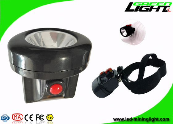 Batterie-Einsteckaufladungsweise IP67 450mA 10000 Lux Lminers Cap Lamp 2.8Ah