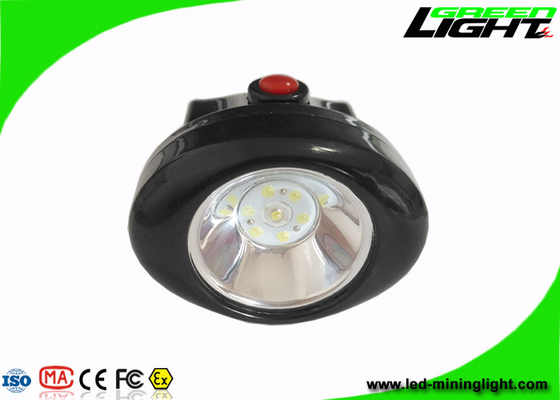 Batterie-Einsteckaufladungsweise IP67 450mA 10000 Lux Lminers Cap Lamp 2.8Ah