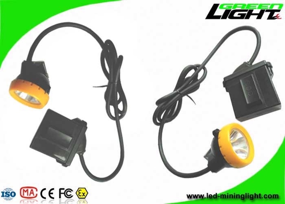 Explosionssicheres LED-Sicherheitshelm-Licht IP68 7.8Ah Li - Helligkeit Ion Batterys 10000lux