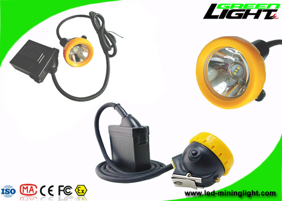 Explosionssicheres LED-Sicherheitshelm-Licht IP68 7.8Ah Li - Helligkeit Ion Batterys 10000lux