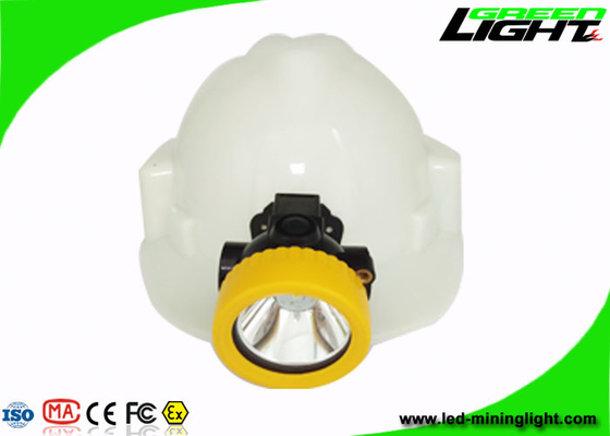 Schutzhelm des Bergbau-4000lux beleuchtet 2.2Ah Batterie alle in einem Strcture mit Stecker in Chager
