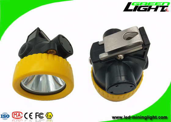 Schutzhelm des Bergbau-4000lux beleuchtet 2.2Ah Batterie alle in einem Strcture mit Stecker in Chager