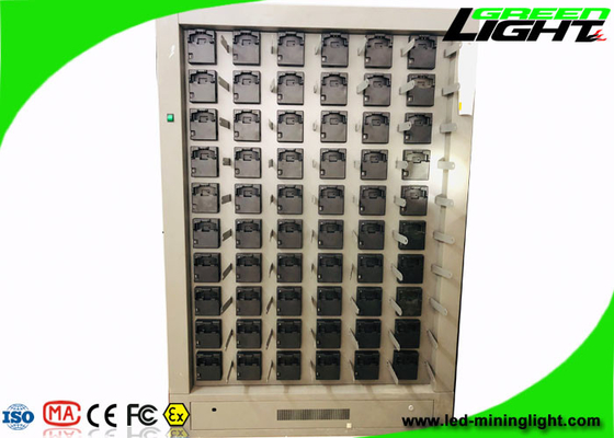 GLR-60 schnürte halb Bergbaueingangsspannung der Schutzhelm-Licht-Ladestations-110-240VAC