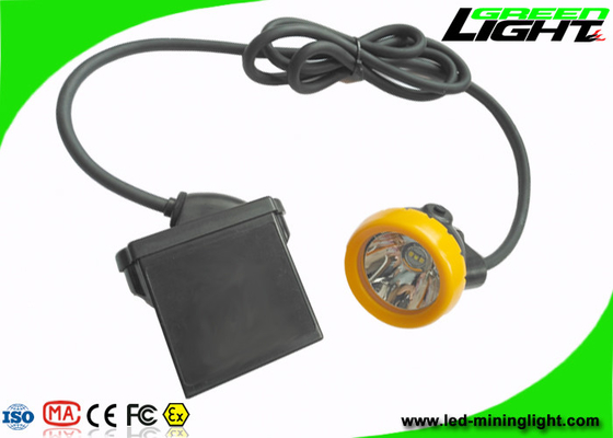 Stoßfester Kohlen-Bergmann Hard Hat Light 10000lux mit warnender Funktion der geringen Energie