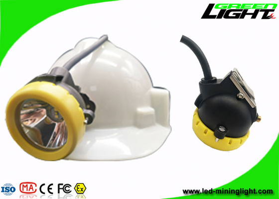 USB, das wieder aufladbaren Bergmann-Scheinwerfer 7.8Ah 10000lux mit Silikon-Knopf-Kappe auflädt