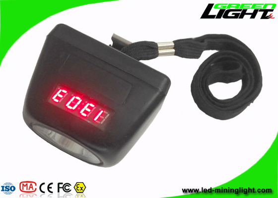 Untertage-LED Bergbauscheinwerfer 8000lux IP68 Digital-Schirm-mit Sicherheits-Seil