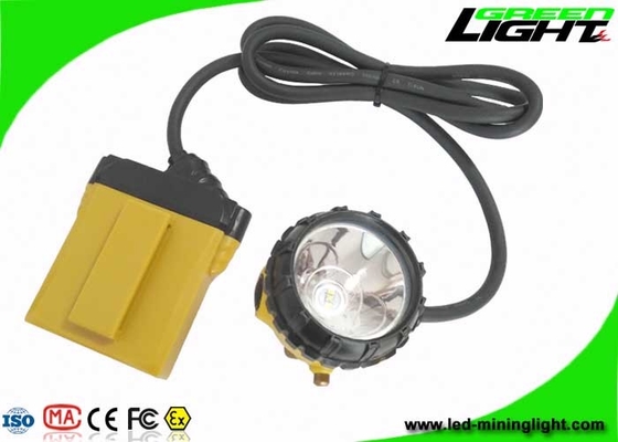 25000 Lux Mining Cap Lights-Batterie-Zyklen 1200 mit warnender Funktion der geringen Energie
