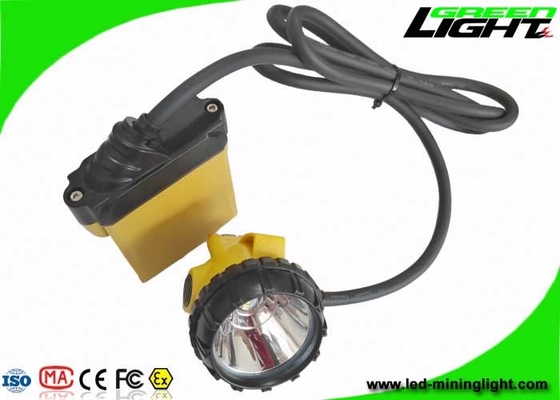 25000 Lux Mining Cap Lights-Batterie-Zyklen 1200 mit warnender Funktion der geringen Energie