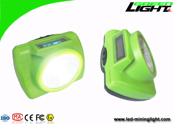 Tragbare Bergbauzeit kappen-Licht-Lampe Oled-Schirm-13000lux IP68 14-16hours Woking